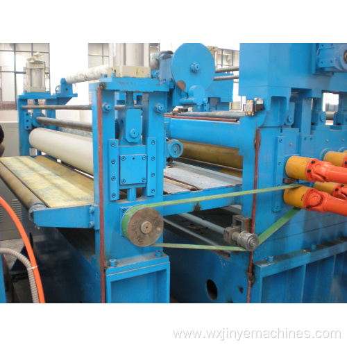 High speed STS coil cut to length machine